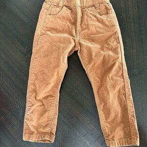 Kids Tan Corduroy Pants